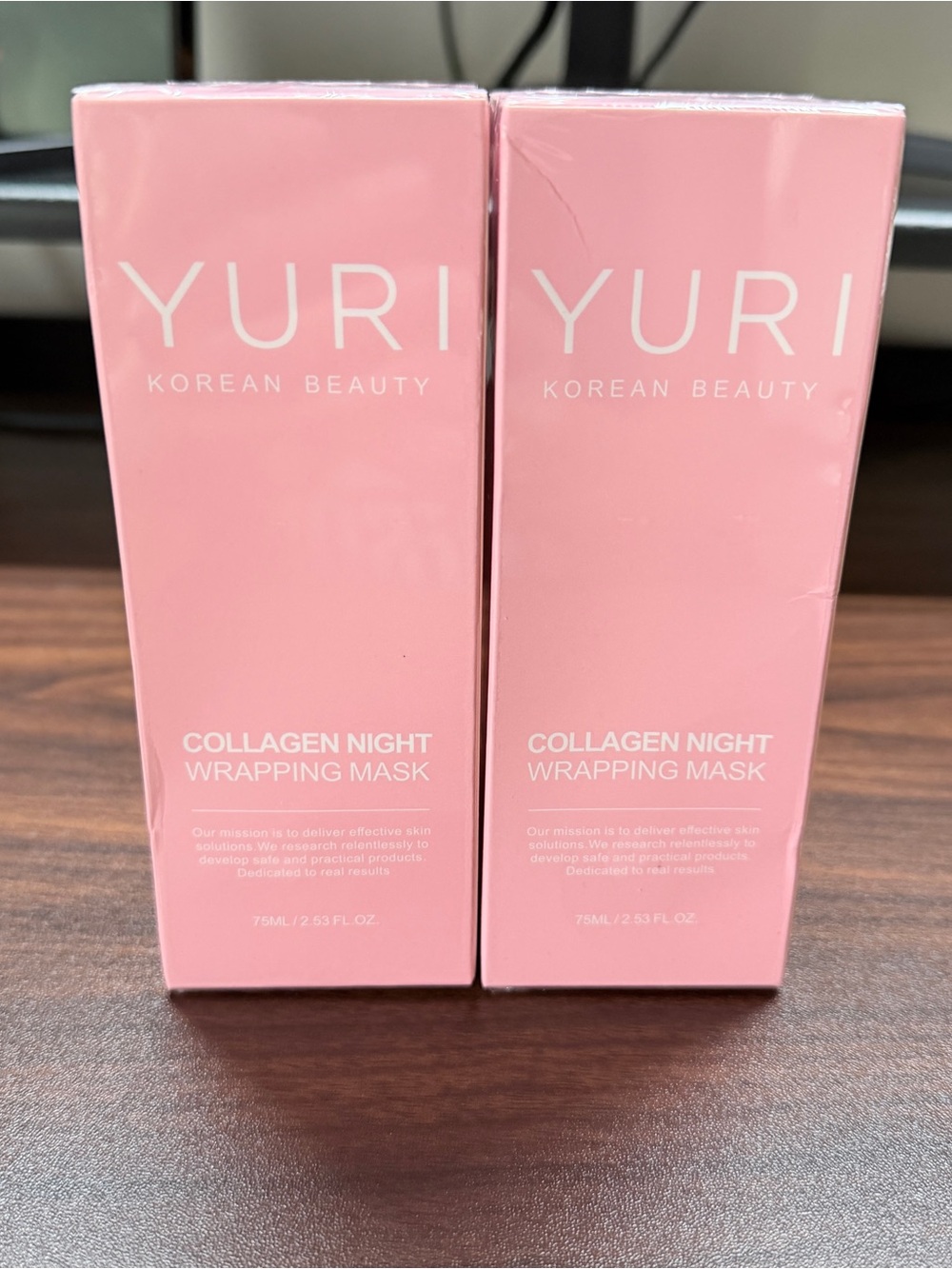 YURI Collagen Night Wrapping Mask x2